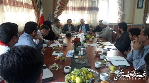 ستاد حاشیه نشینی و سکونتگاههای غیر رسمی شهرستان ترکمن  برگزارشد