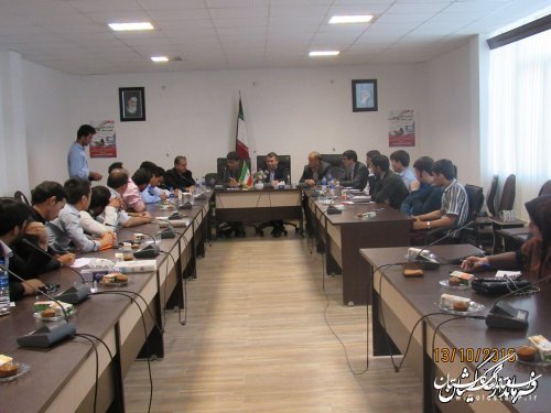 جلسه هم اندیشی توسعه اقتصادی ، فرهنگی وکاهش آسیب های اجتماعی در شهرستان برگزار شد