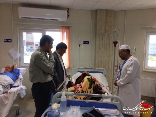 بررسی شاخص های حوزه سلامت از بیمارستانها و مراکز درمانی استان گلستان        