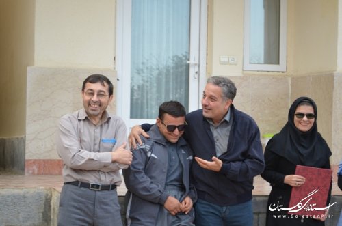انتخاب حمیده روحی بانوی روشندل بعنوان مشاور کارگروه حقوق شهروندی استانداری گلستان  