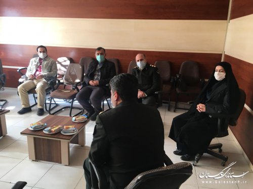بازدید مدیرکل امور اجتماعی وفرهنگي از مرکز مشاوره آرامش نیروی انتظامی استان